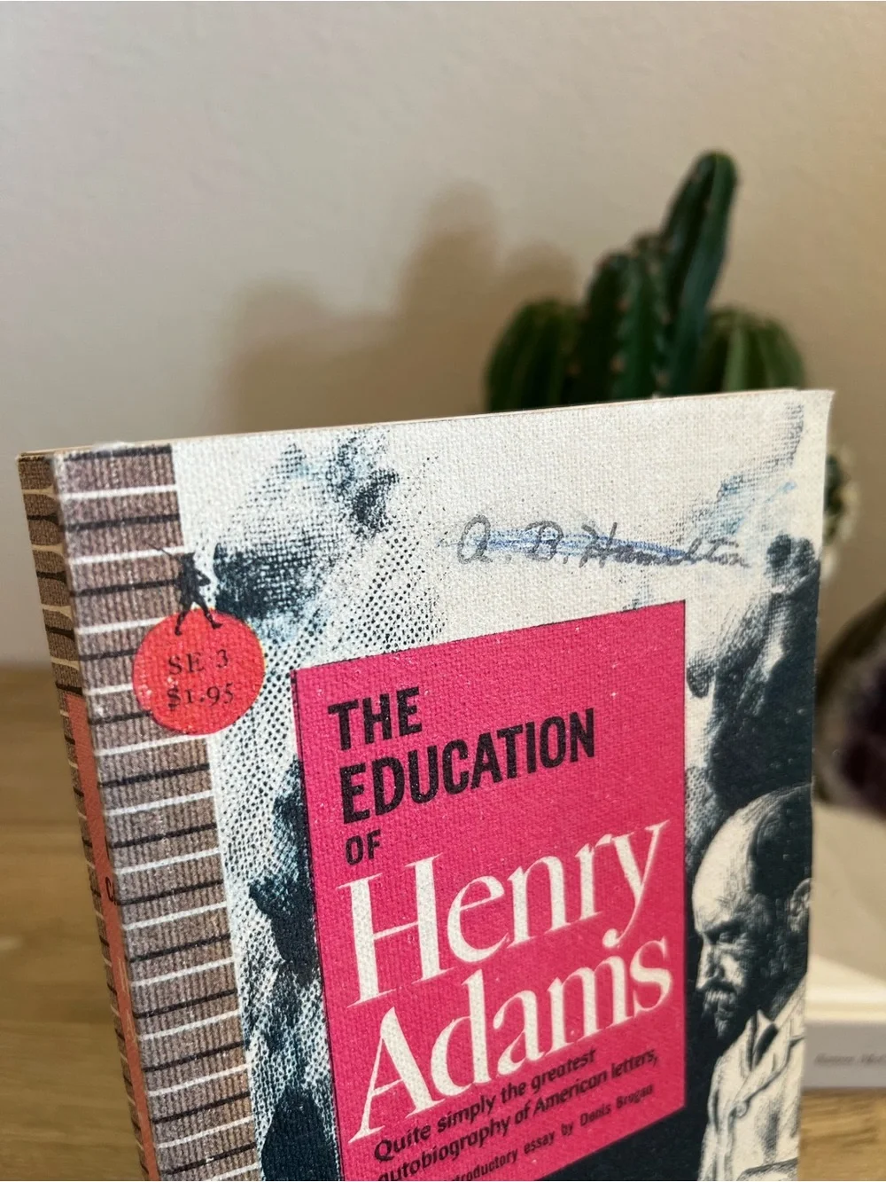 The Education of Henry Adams Sentry Edition 1961 Vintage Paperback Book SE 3⁠